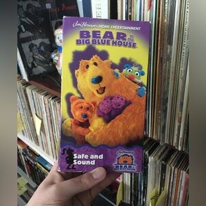2001 Bear In the Big Blue House vhs